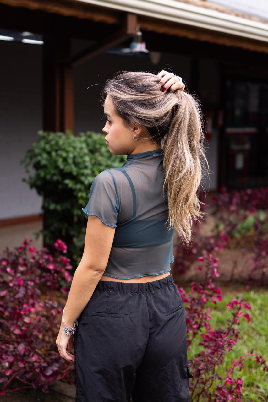 Baby Tee Tule Verde