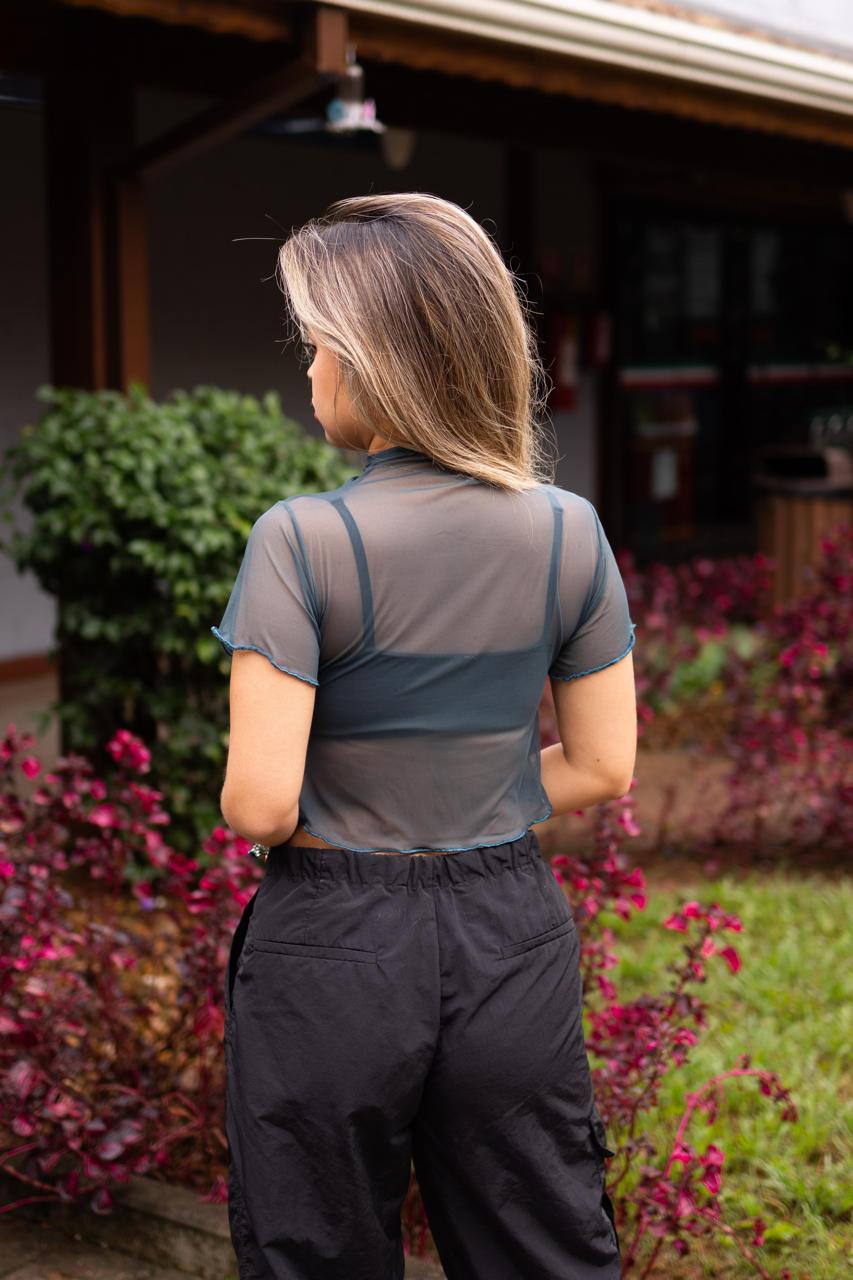 Baby Tee Tule Verde