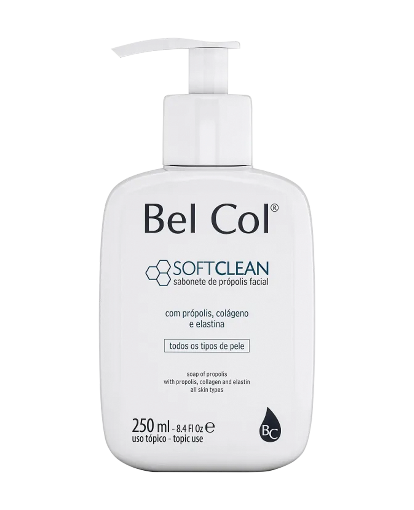 Softclean - Sabonete liquido de propolis 250 ml