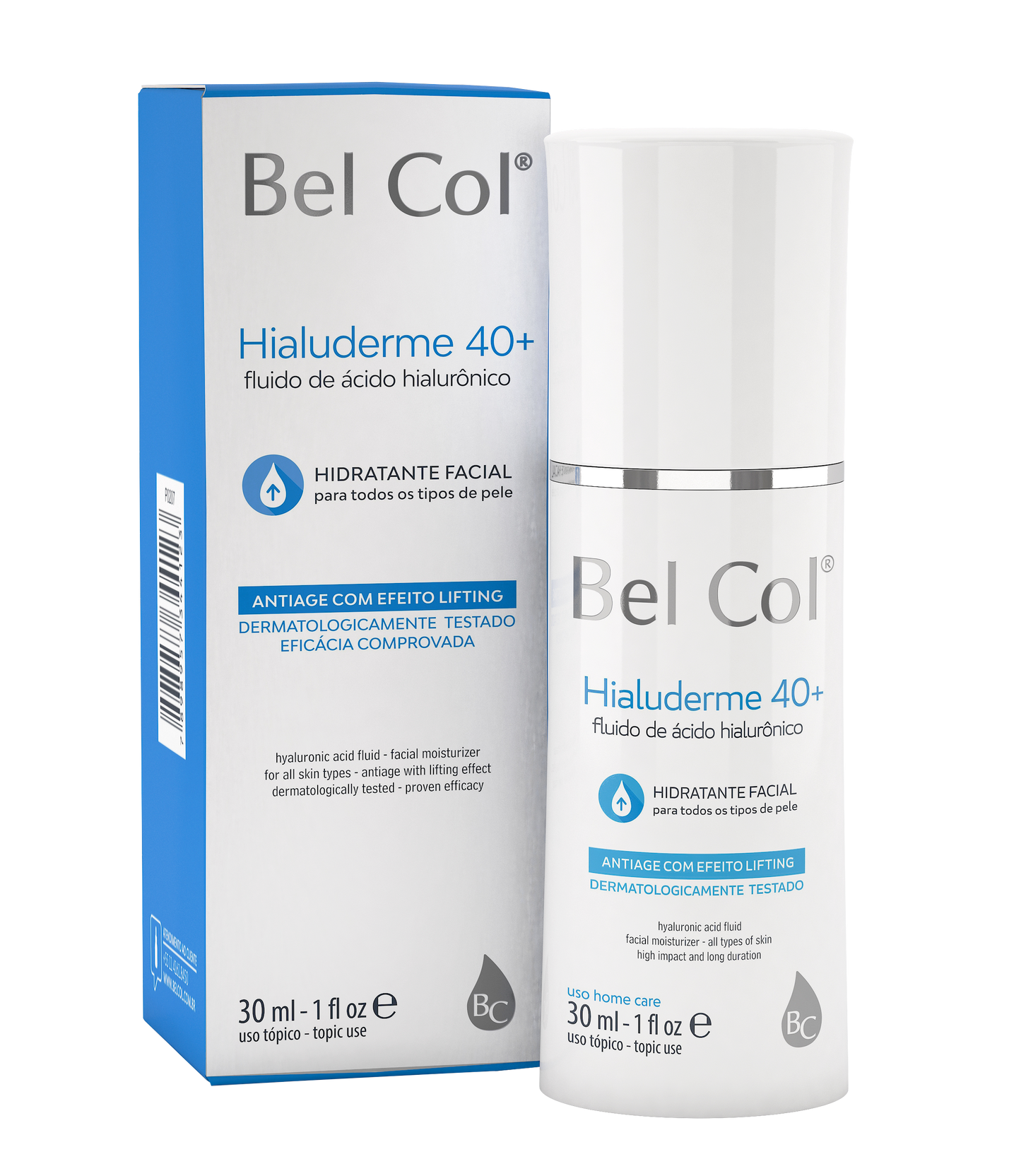 Hialuderme 40 + Fluido de Ácido hialurónico - 30ml