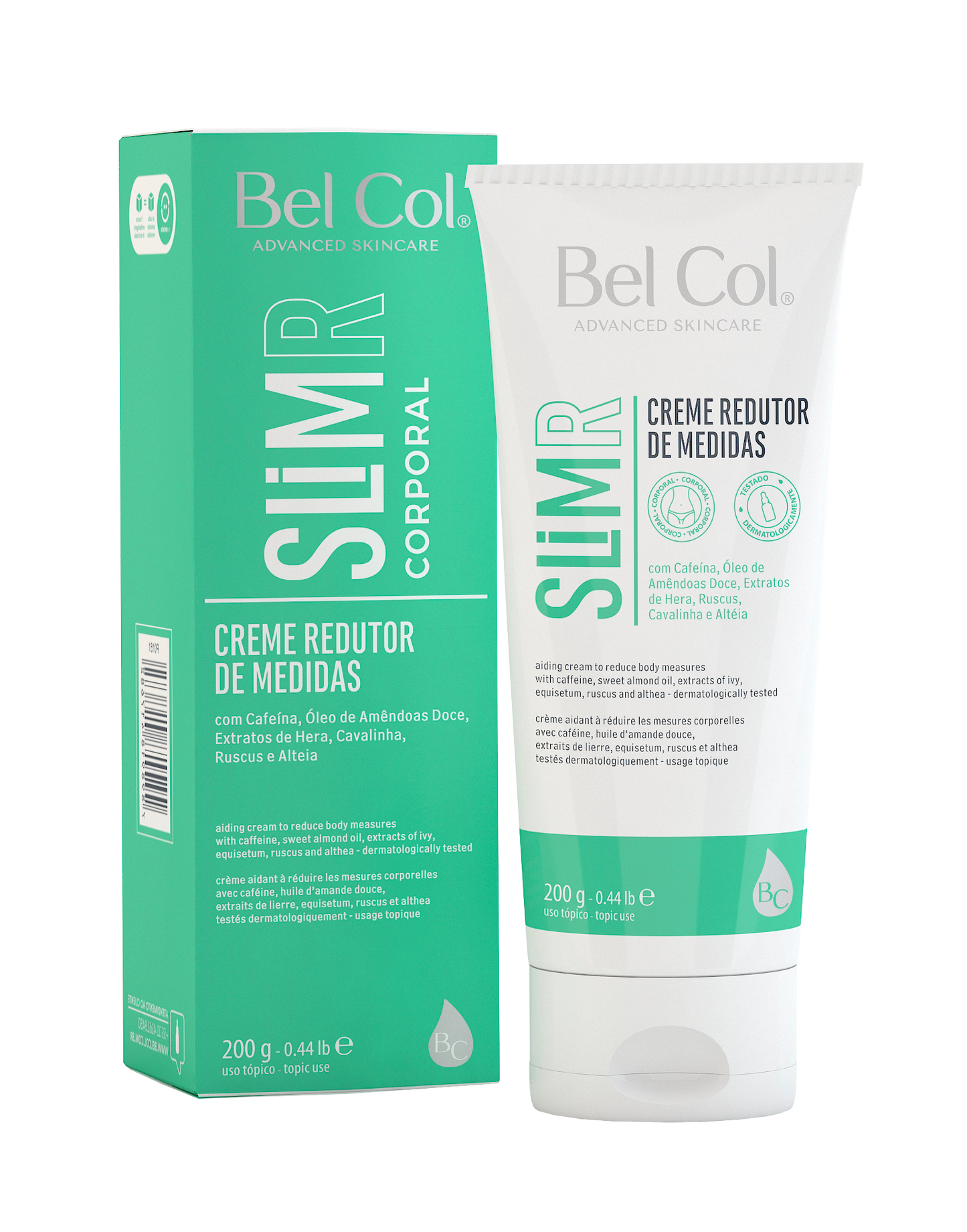 SlimR creme redutor de medidas corporal - 200 g