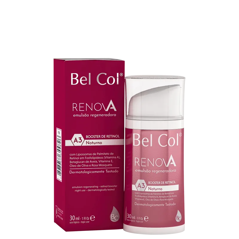 BEL COL - RENOV A - EMULSÃO REGENERADORA A3 - 30ML