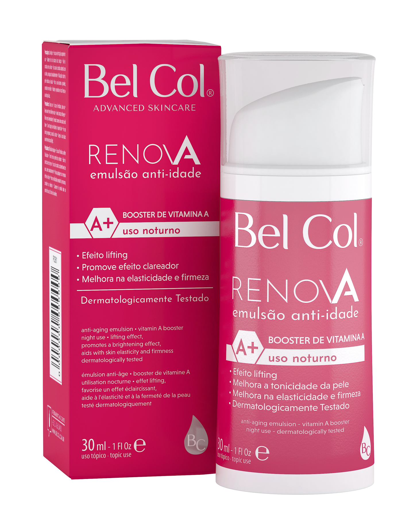 BEL COL - RENOV A - EMULSÃO REGENERADORA  - 30ML