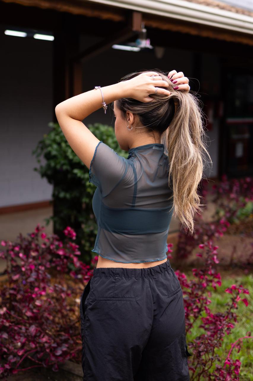Baby Tee Tule Verde