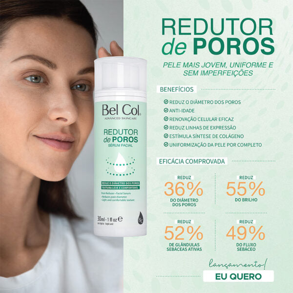 Sérum Redutor de Poros – 30ML