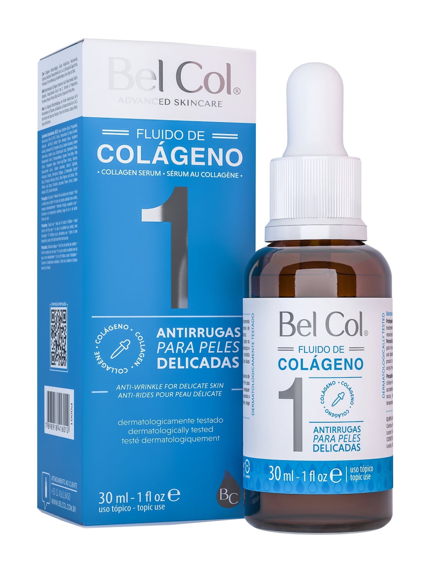 BEL COL 1 - FLUÍDO DE COLÁGENO | 30 ml