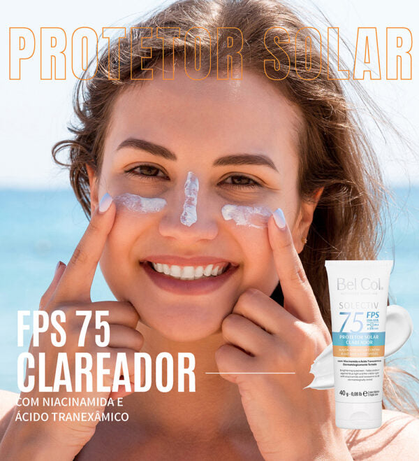 Protetor Solar Solectiv Clareador FPS 75 – 40g