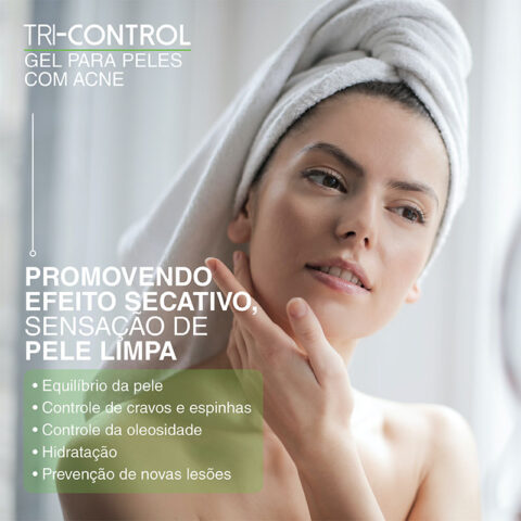 Tri-Control – Gel para peles com acne – 60 g