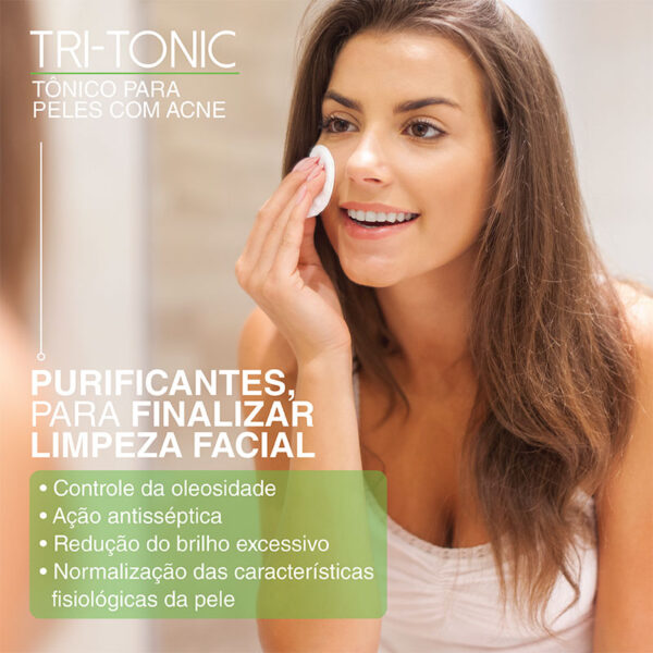 Tri-Tonic – Loção secativa para peles com acne – 110 ml