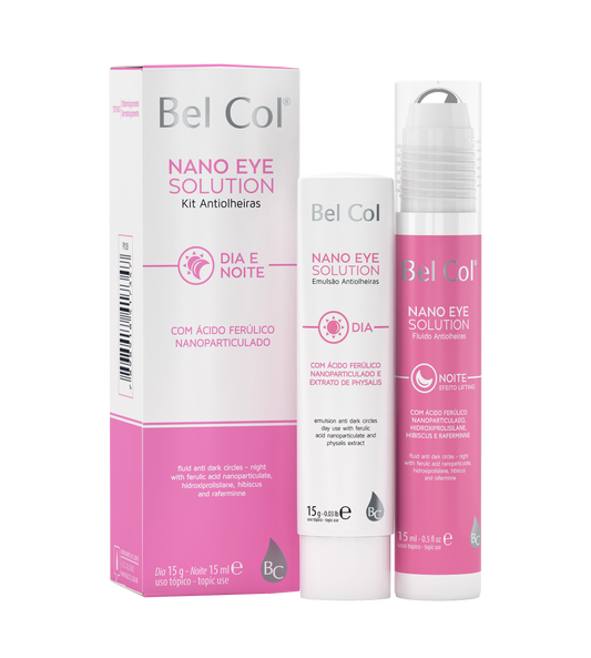 Nano Eye Solution - Kit Antiolheiras (Dia e Noite) - 15 g cada
