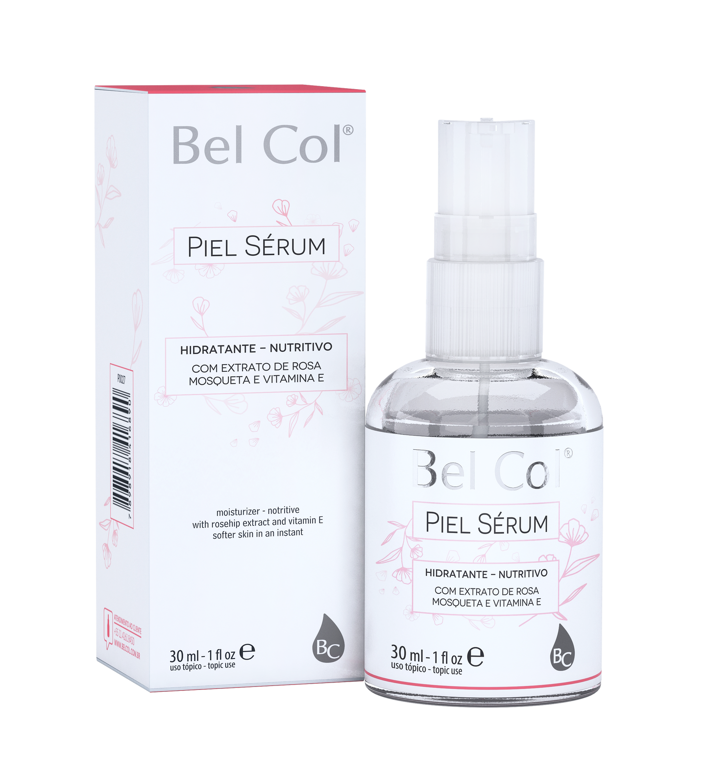 Piel Sérum- Serum hidratante e nutritivo - 30ml