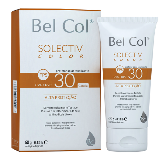 Solectiv Color FPS 30 - Canela - Protetor solar com tonalizante - 60 g