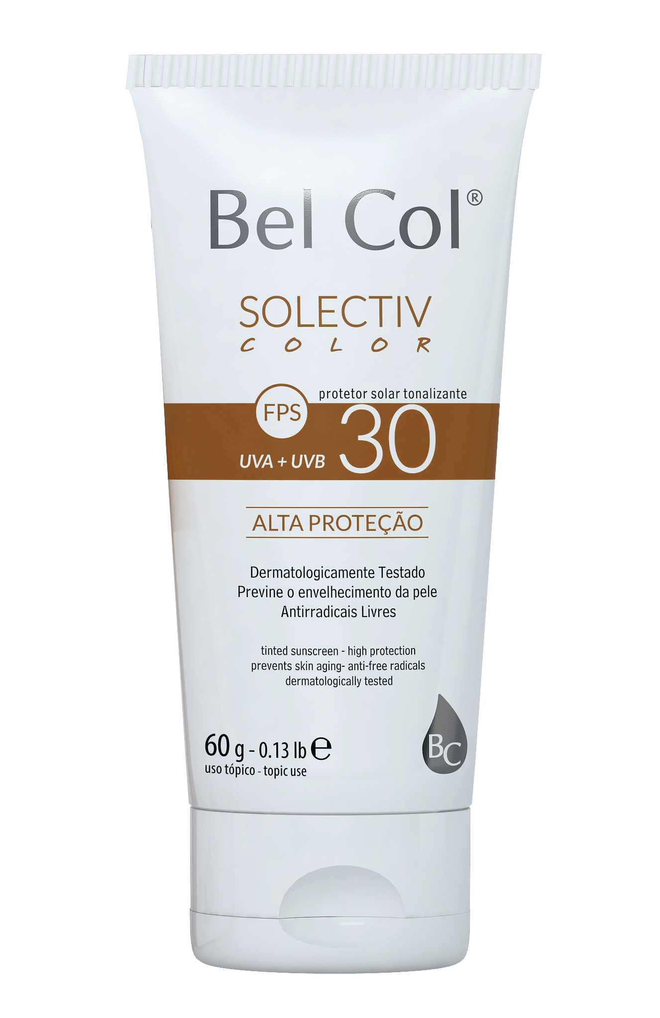 Solectiv Color FPS 30 AREIA, BEGE E BRONZE - 60g