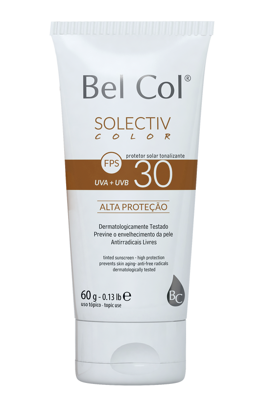 Solectiv Color FPS 30 AREIA, BEGE E BRONZE - 60g