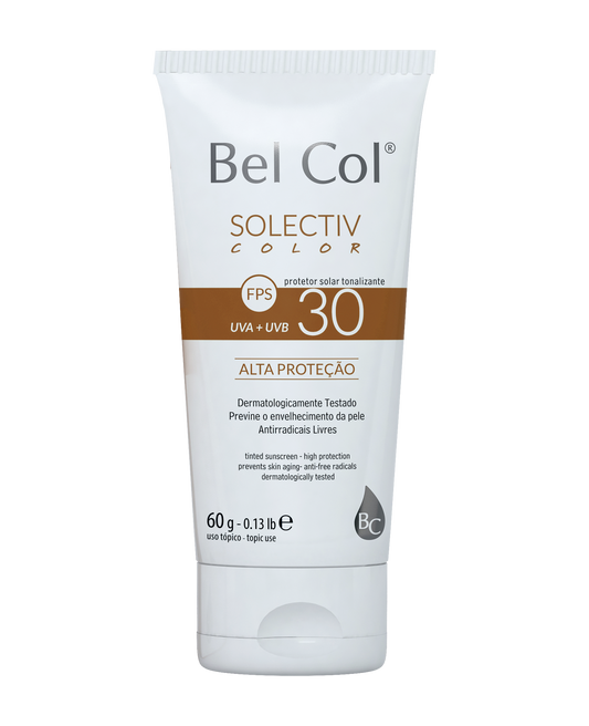 Solectiv Color FPS 30 AREIA, BEGE E BRONZE - 60g